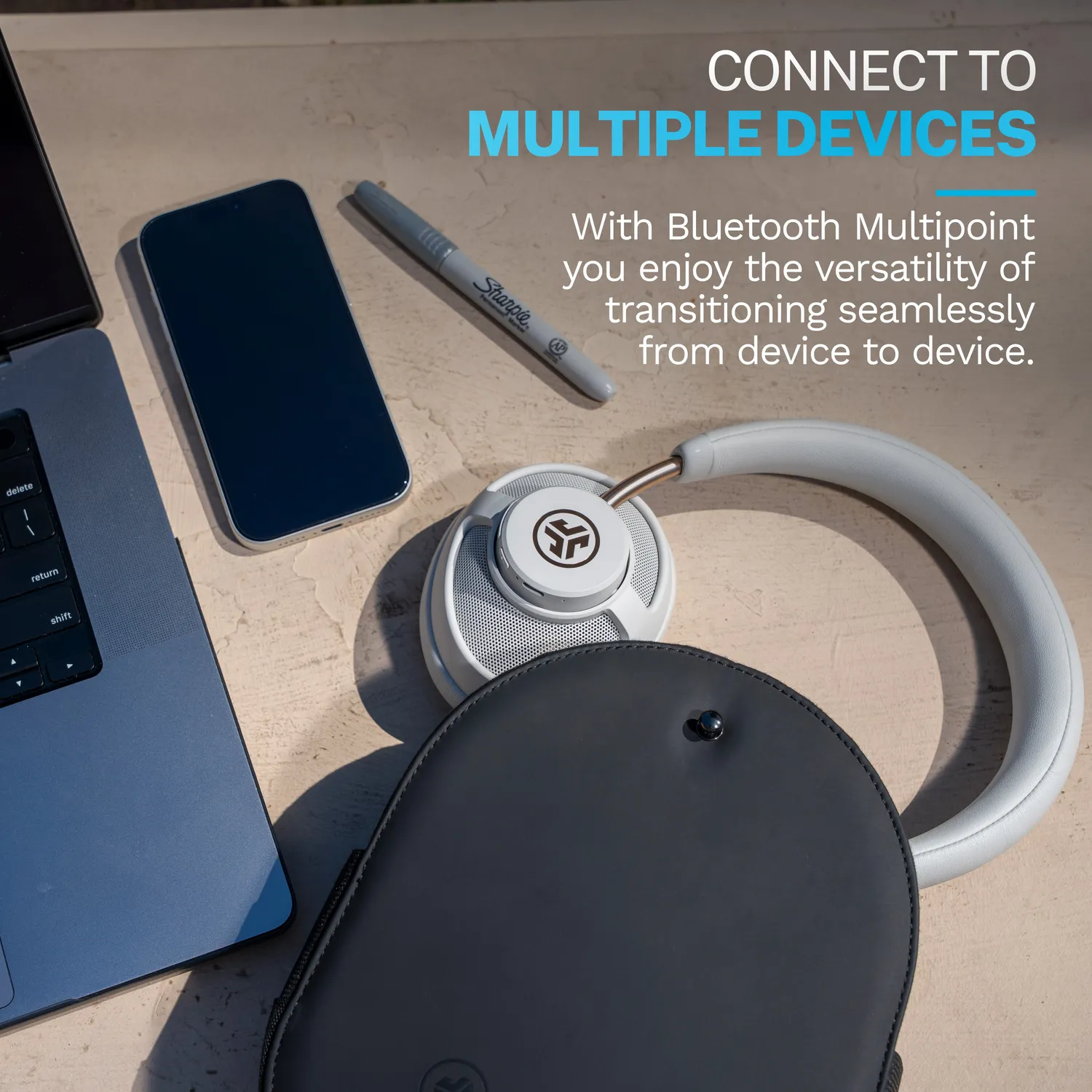 JLab JBuds Open casque ouvert cloud 24h multipoint
