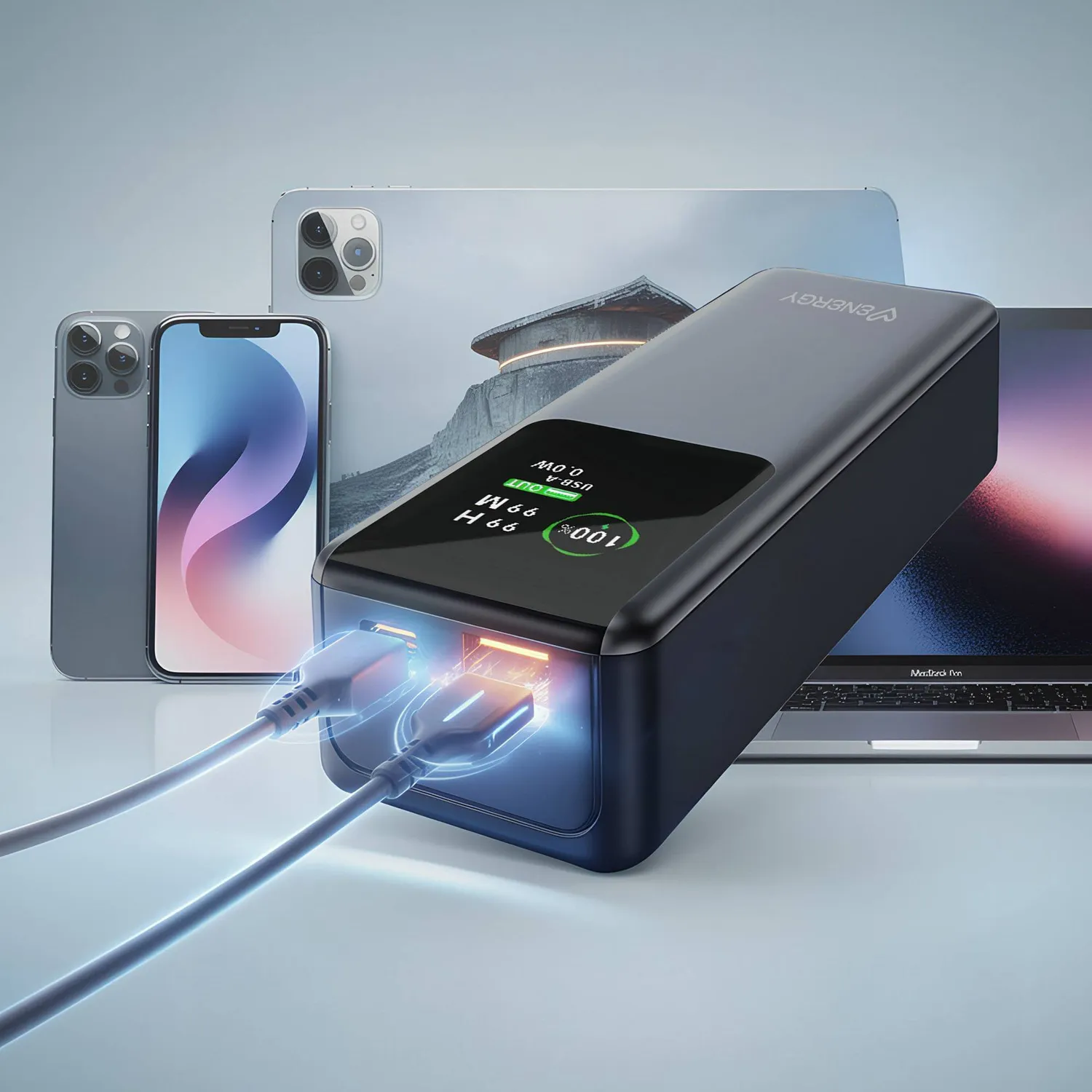 Energy Sistem Display Powerbank Pro batterie 20000 mAh 100W