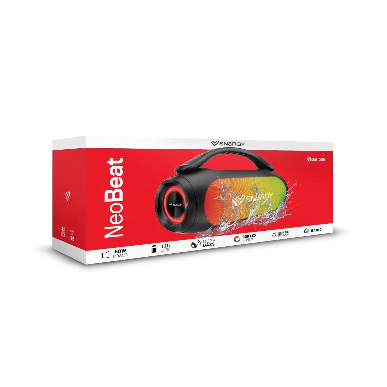 Energy Sistem NeoBeat Speaker enceinte Bluetooth Black 60W basses