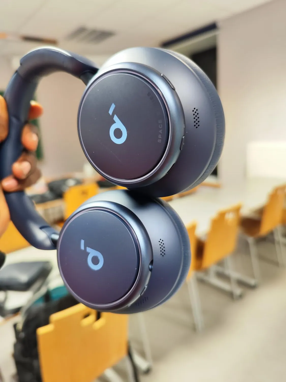 Soundcore Space Q45 casque blanc réduction de bruit