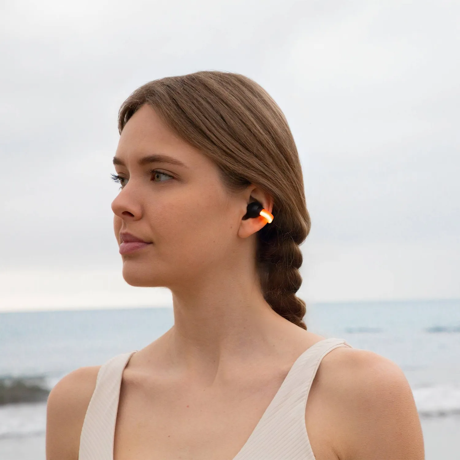 Energy Sistem LightPods écouteurs open sound noir IPX4