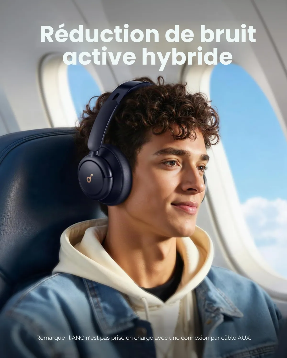 soundcore Q30 casque Bluetooth bleu marine ANC 50h