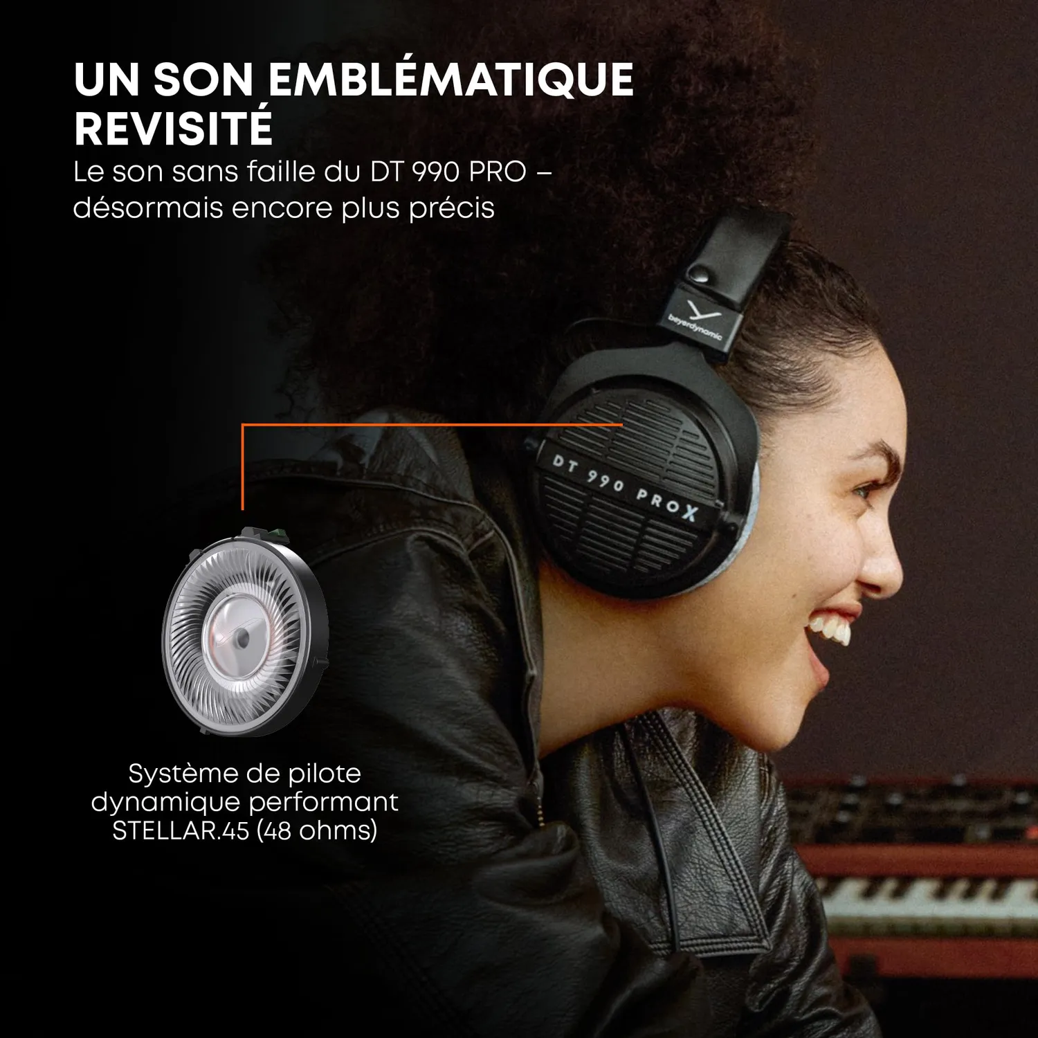 beyerdynamic DT 990 Pro X casque studio ouvert 48 ohms