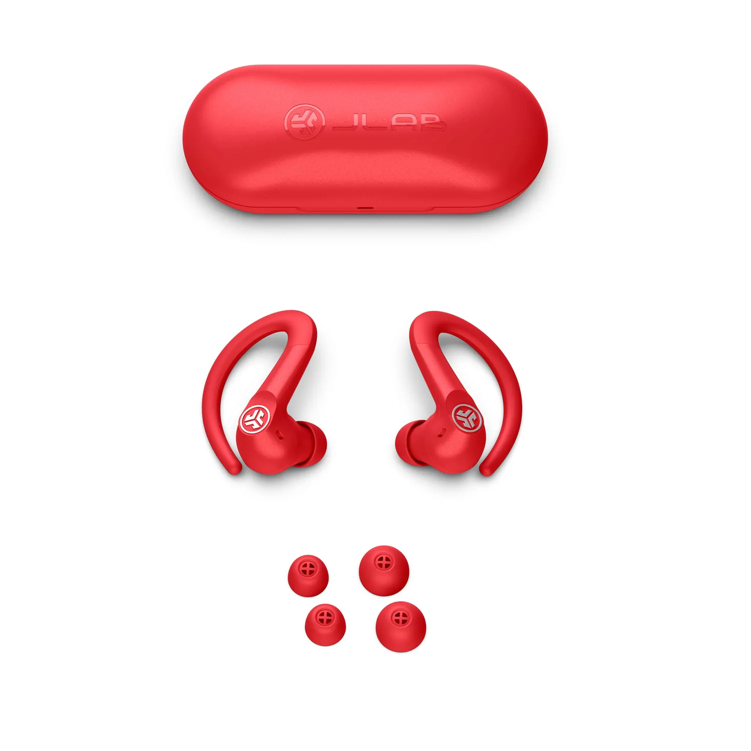 JLab GO Sport ANC écouteurs sans fil rose hibiscus ANC