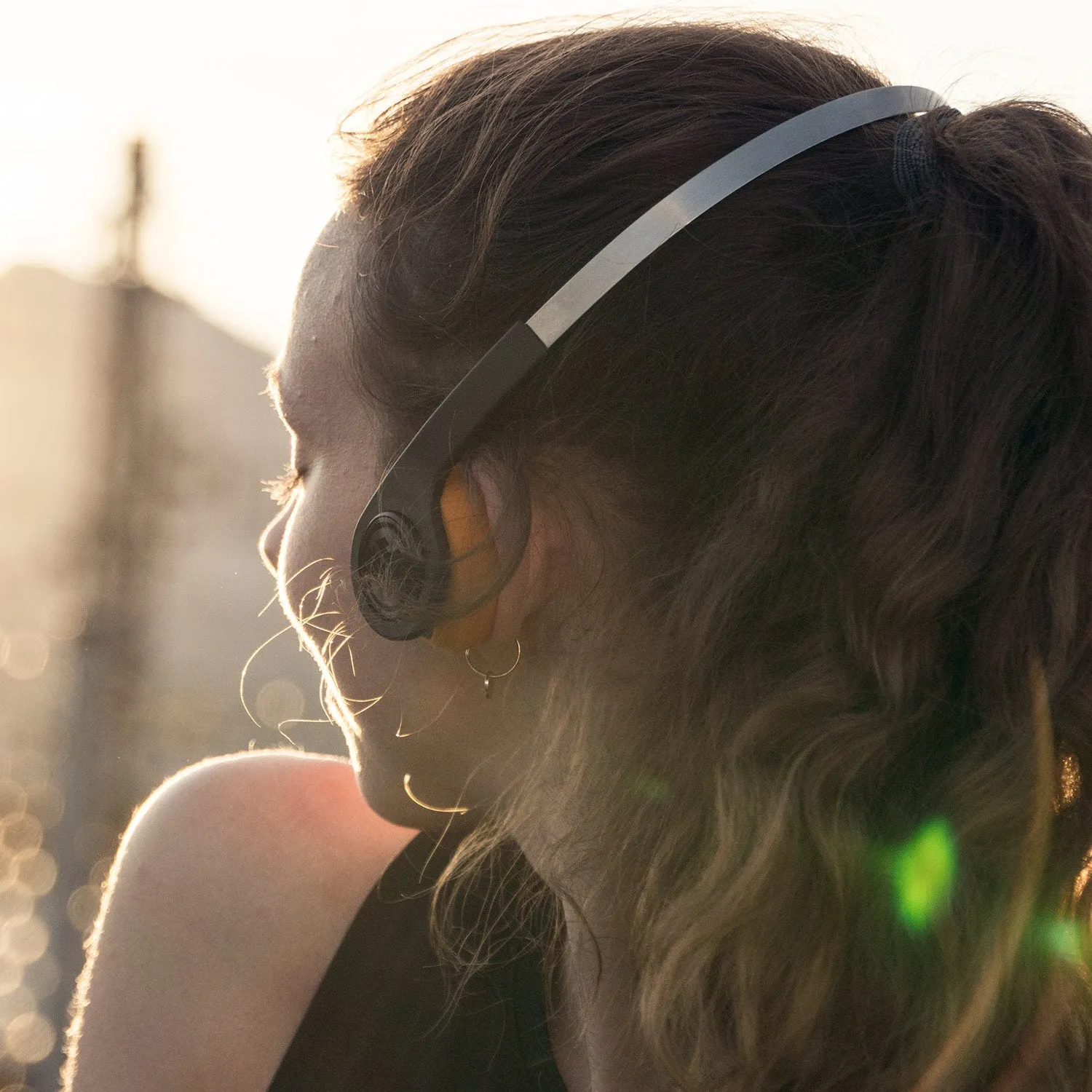 JLab Rewind casque bluetooth noir 12h retro