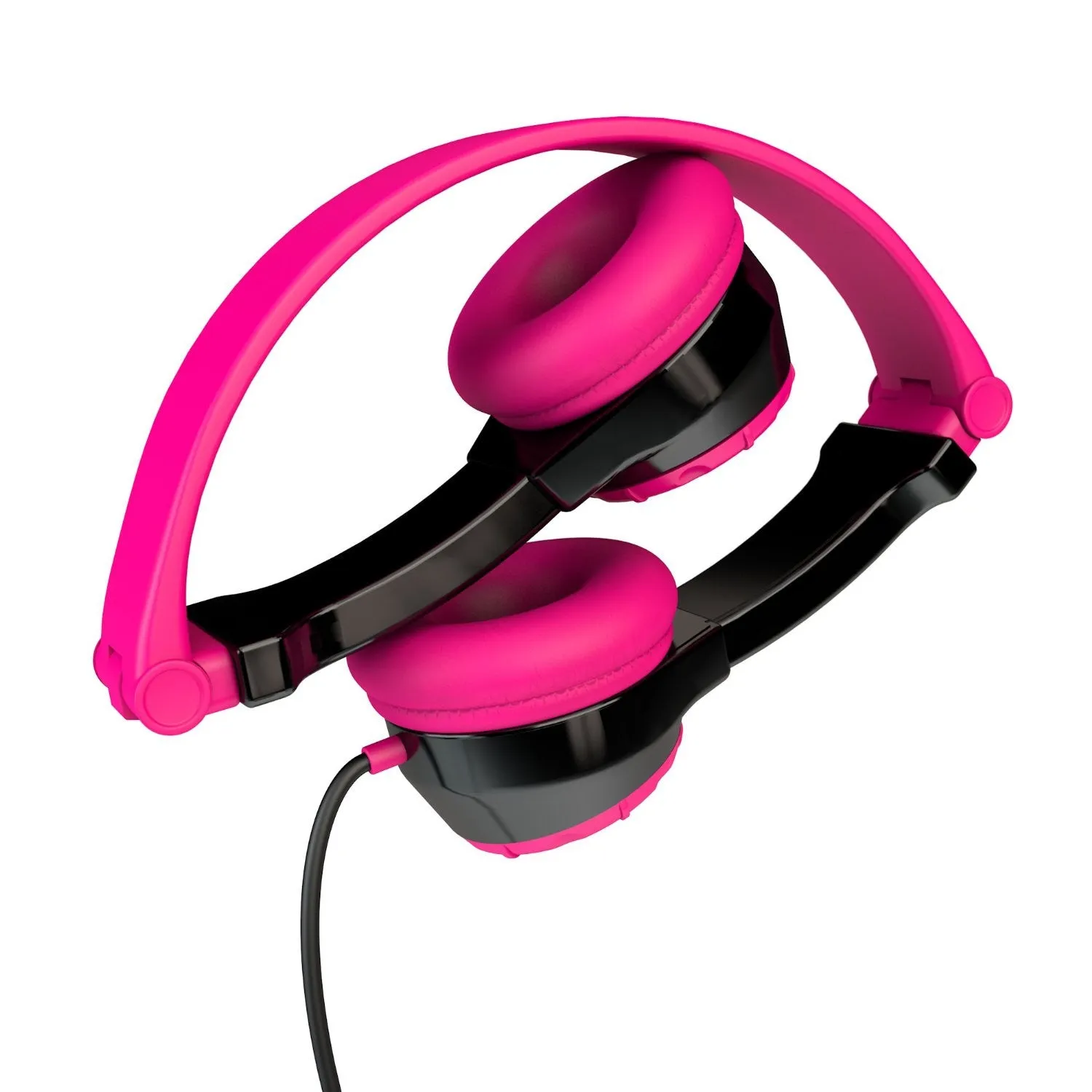 JLab JBuddies Folding casque enfant noir/rose 85 dB