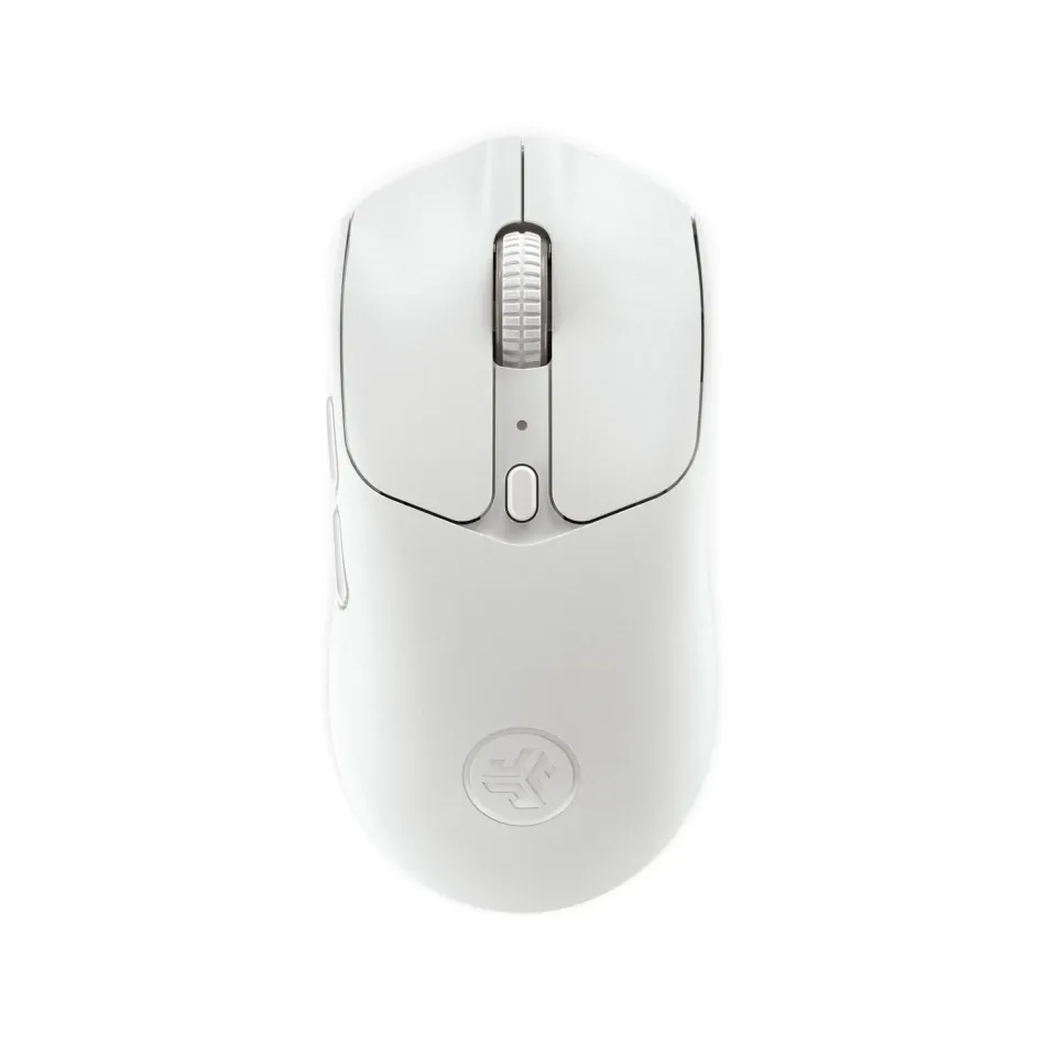 JLab Nightfall souris gaming blanche 55g 12000 DPI