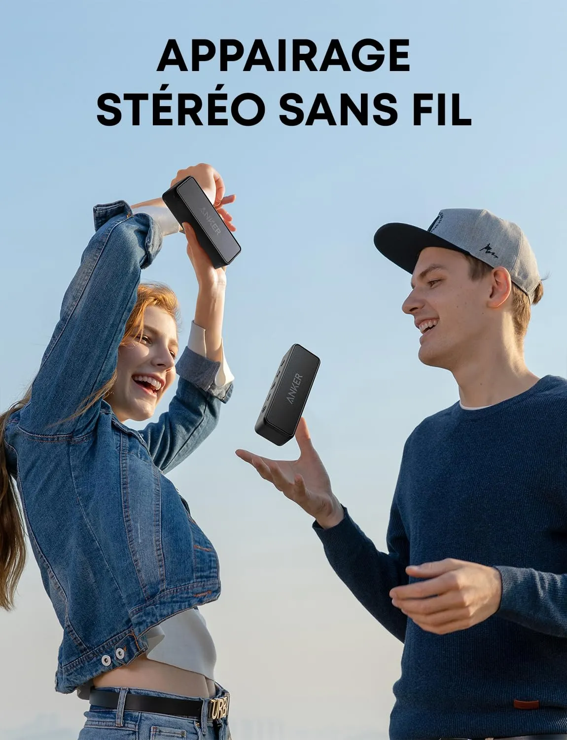Soundcore 2 enceinte bluetooth noir 24h basses