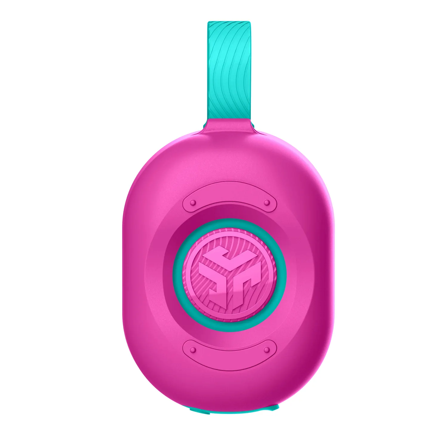 JLab Pop Party enceinte bluetooth rose lumière RGB