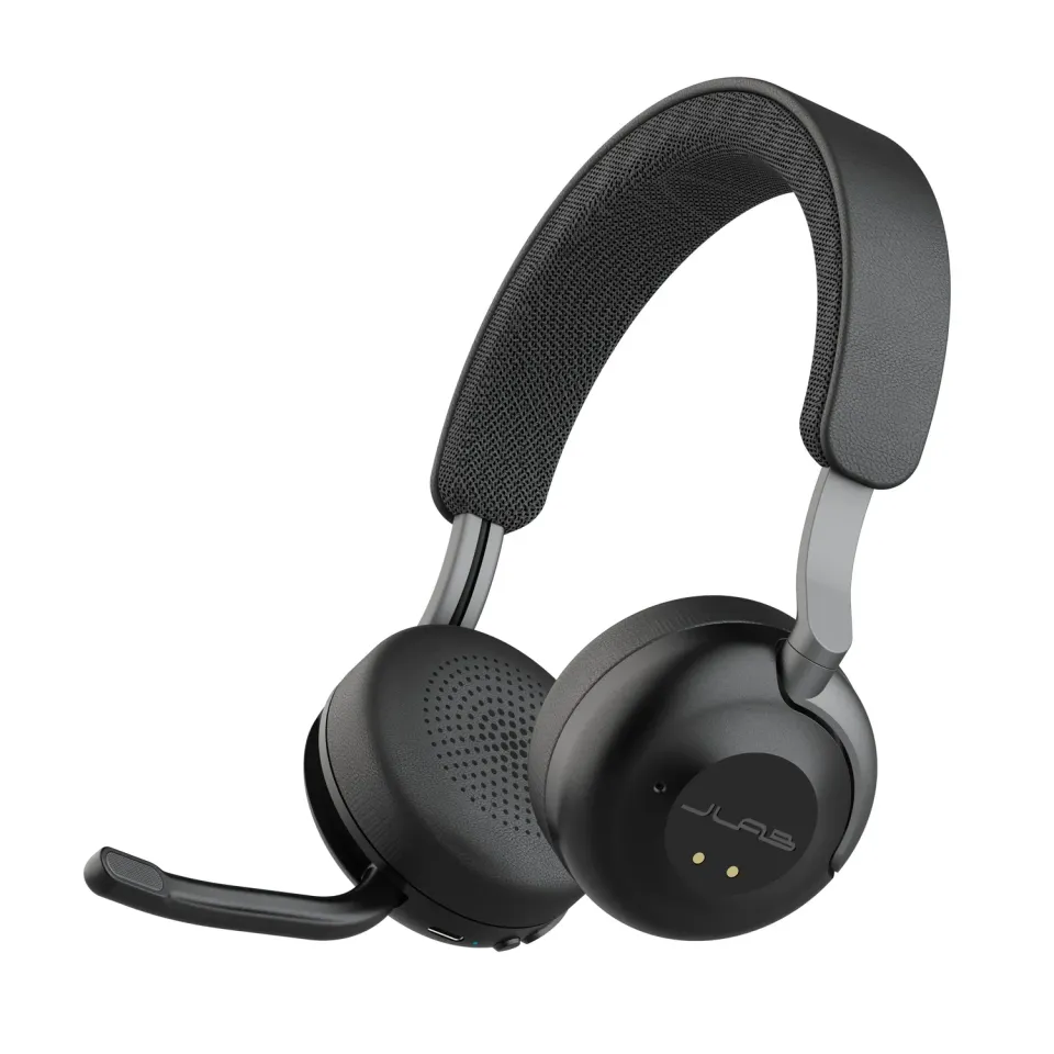JLab Epic Work ANC casque bluetooth on-ear noir 90h
