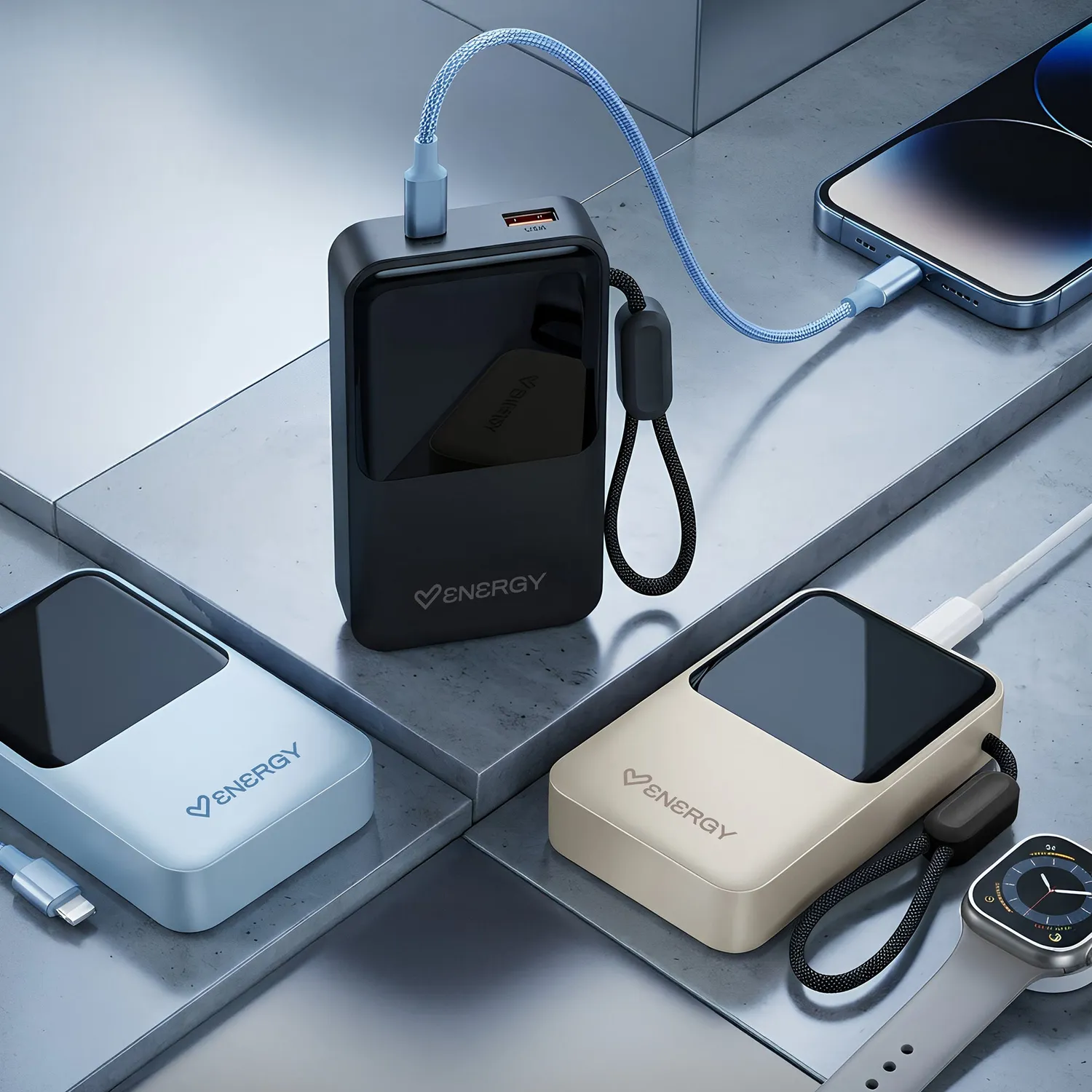 Energy Sistem Powerbank Pro 20000 batterie externe graphite 45W
