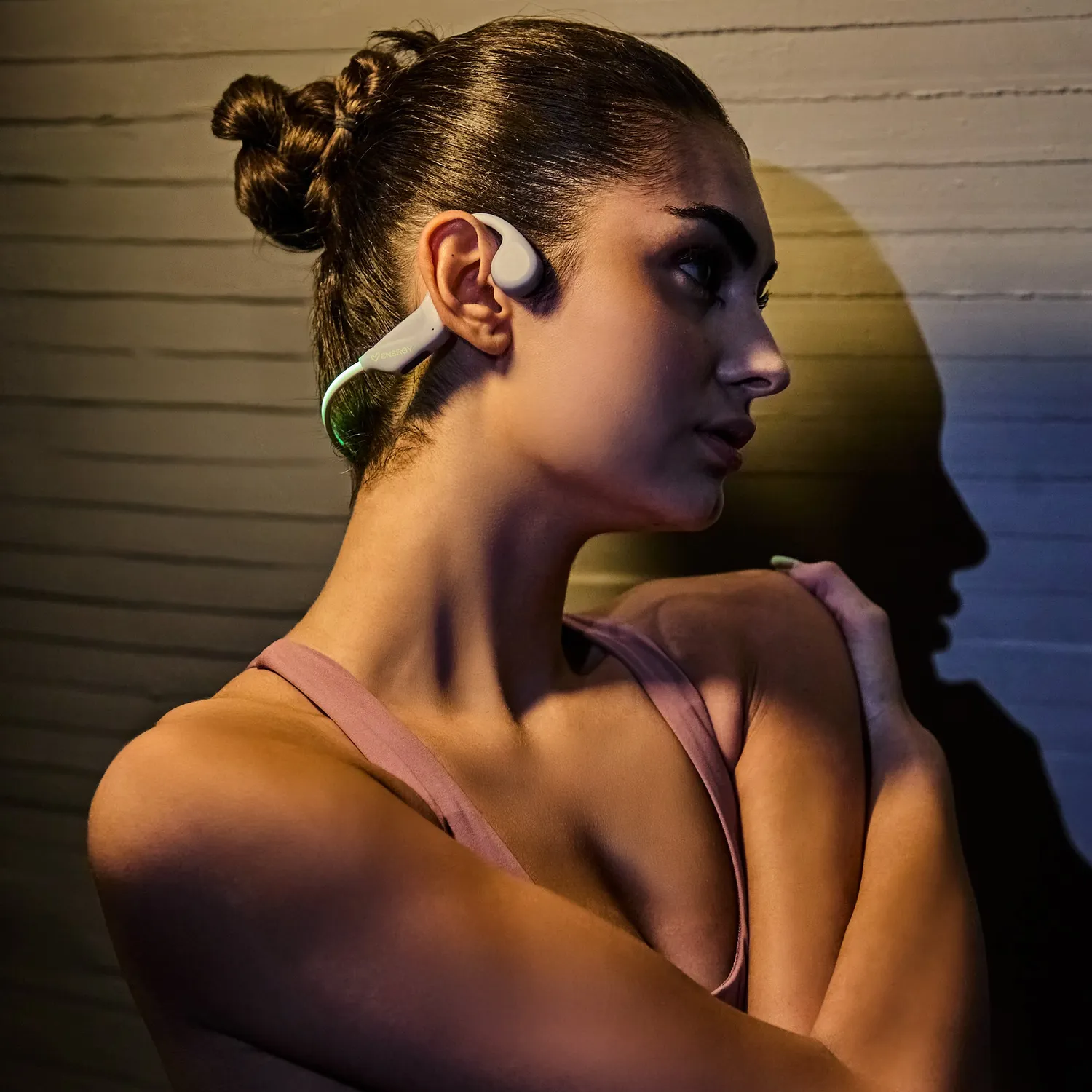 Energy Sistem VibeWave écouteurs conduction osseuse LED 15 h