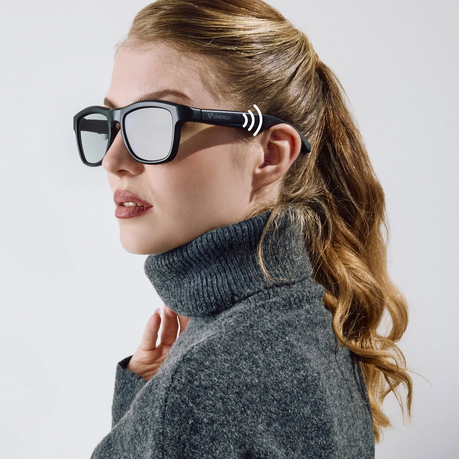 Energy Sistem LightFlex lunettes audio noires polarisées Bluetooth