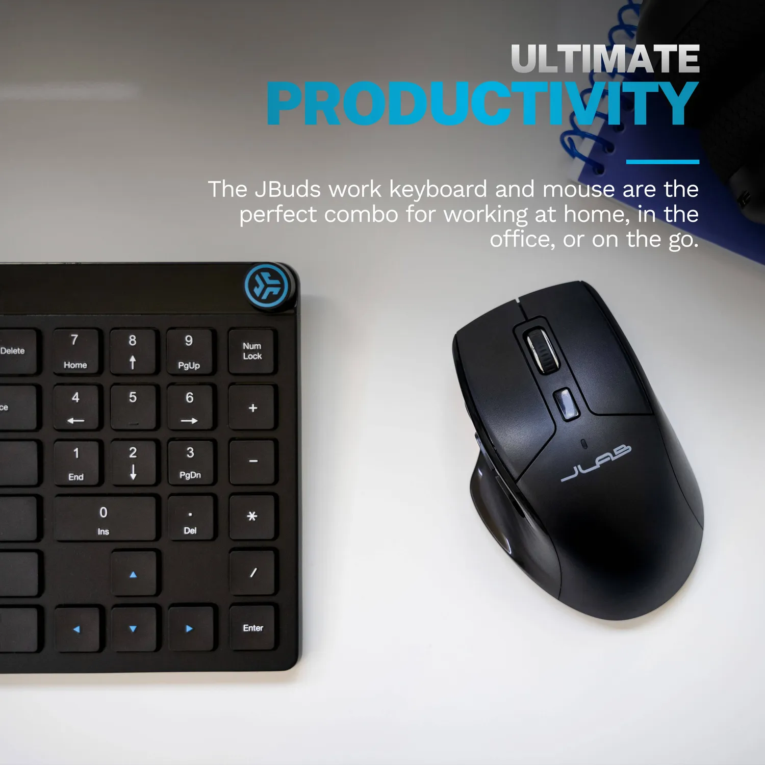 JLab JBuds clavier + souris sans fil 3 appareils multi-device