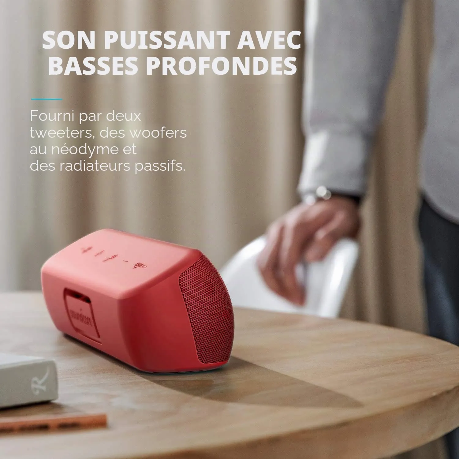 Soundcore Motion+ enceinte Bluetooth 30W IPX7 Hi-Res