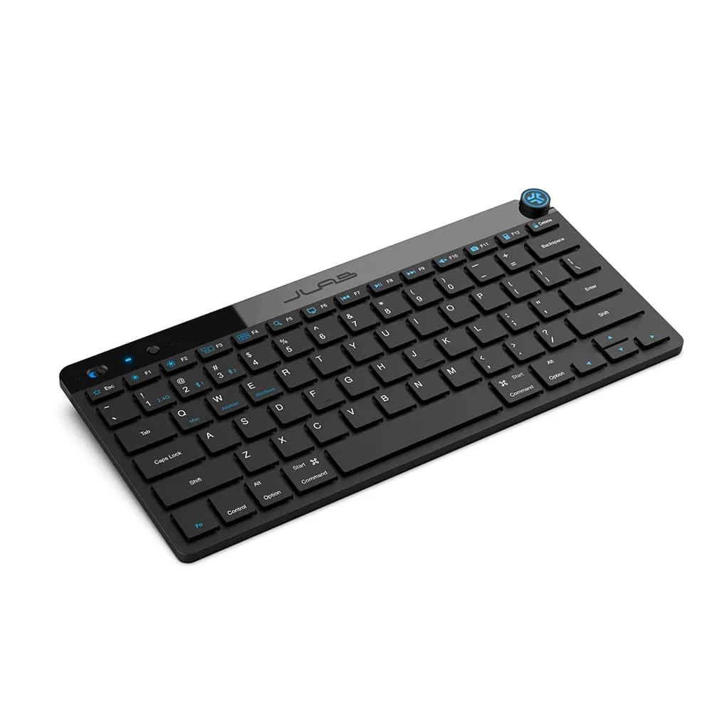 JLab GO clavier sans fil noir 60% 78 touches
