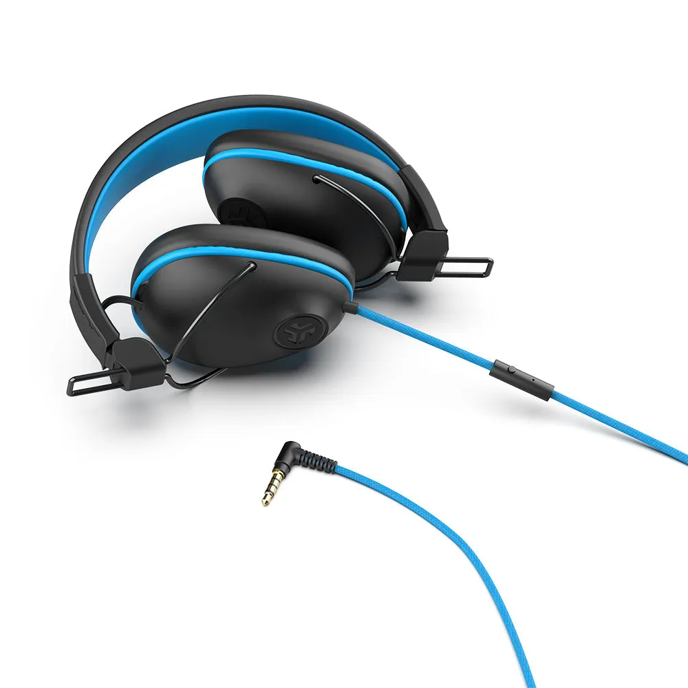 JLab JBuddies Pro casque filaire enfant bleu 85dB