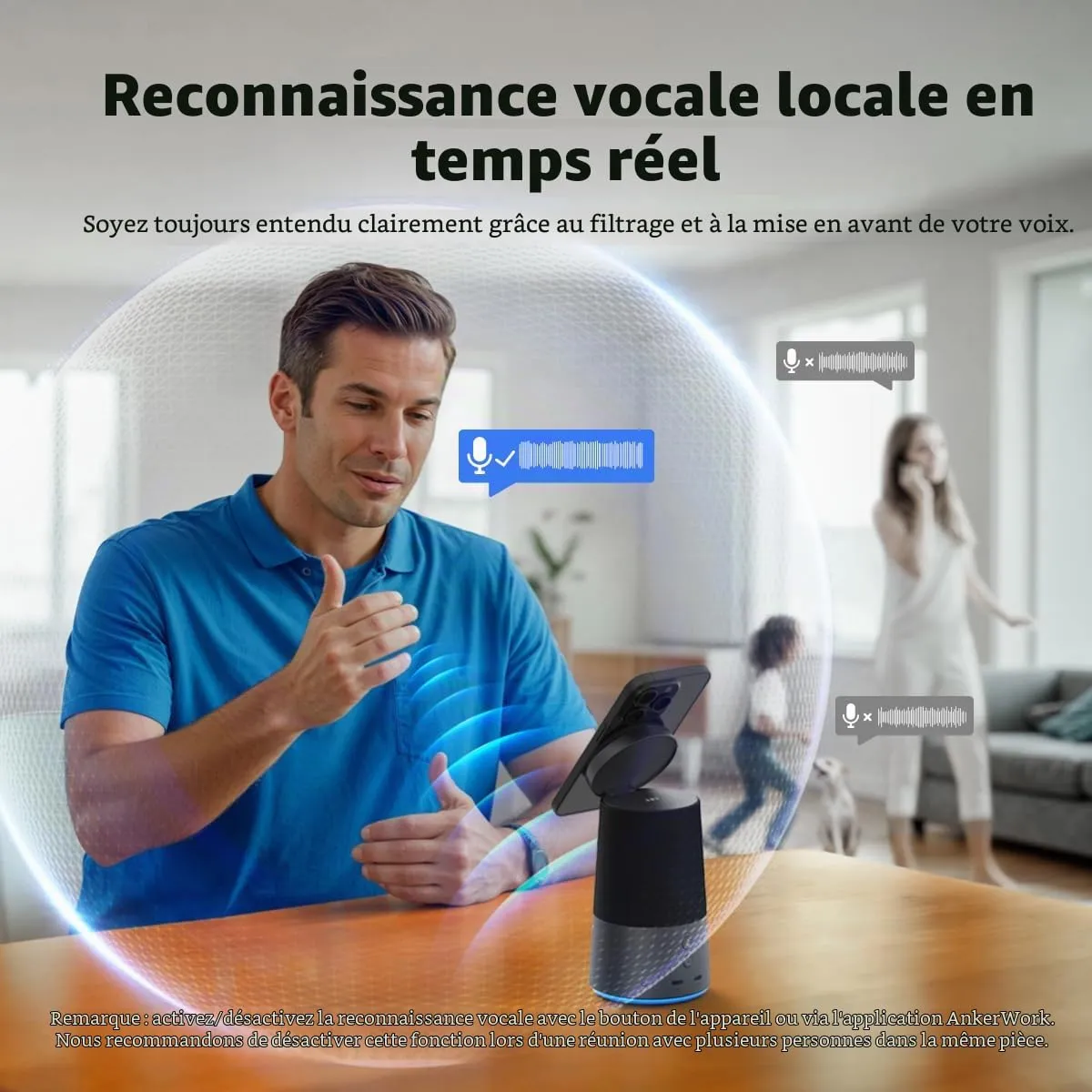 AnkerWork S600 enceinte conférence Bluetooth 16h