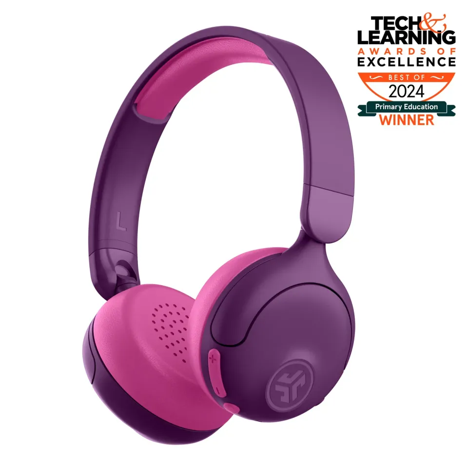 JLab JBuddies ANC casque enfant bluetooth violet 48h