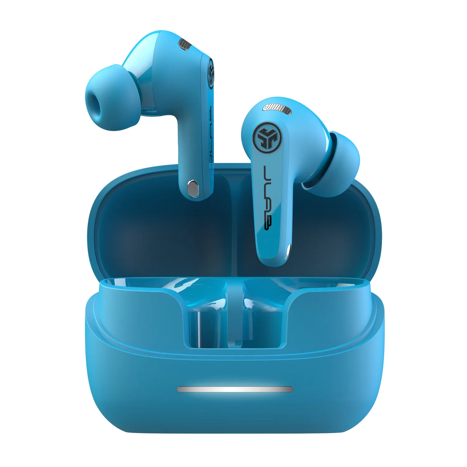 JLab JBuds Pods ANC ecouteurs bluetooth bleu 56h