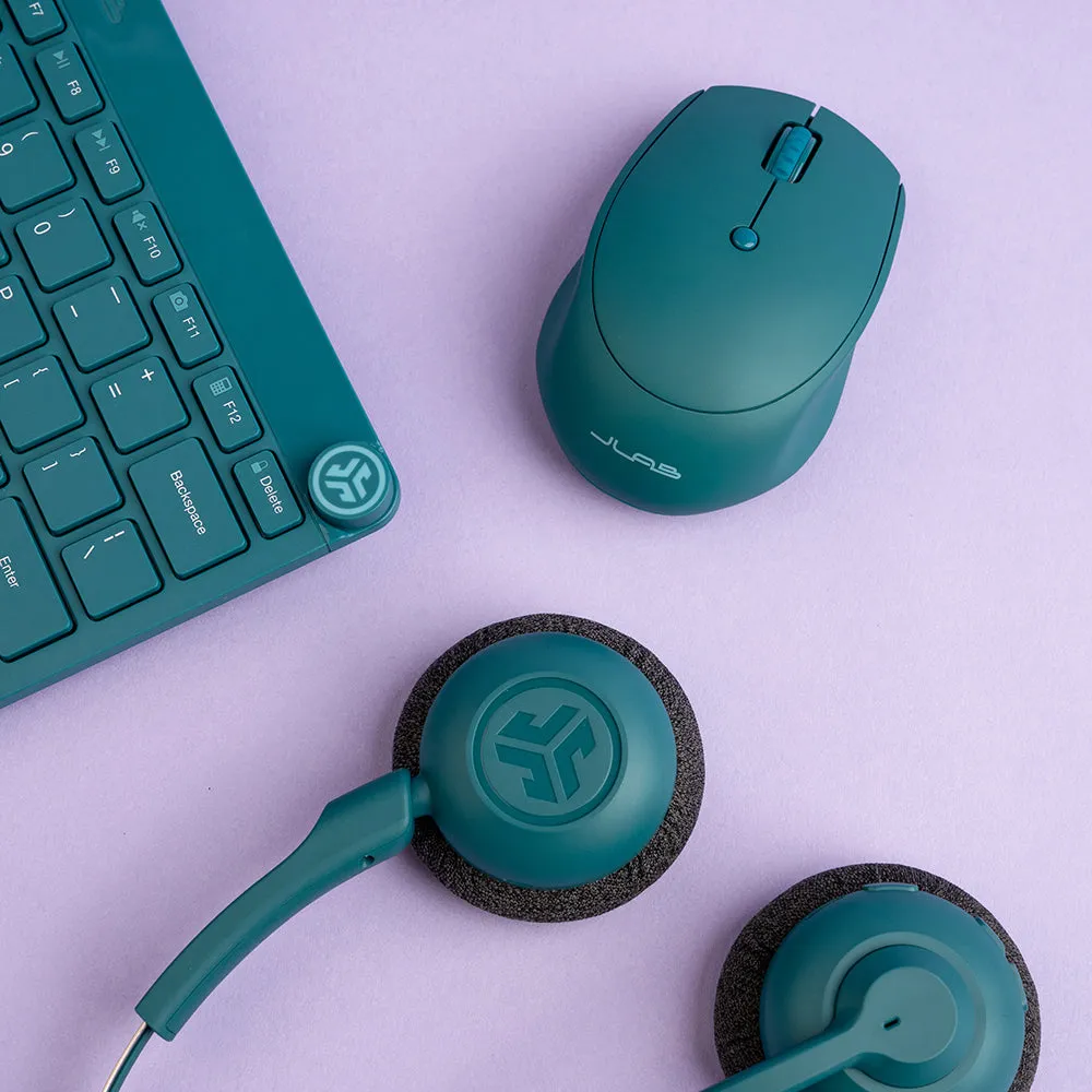 JLab GO Work POP casque bluetooth teal 50h