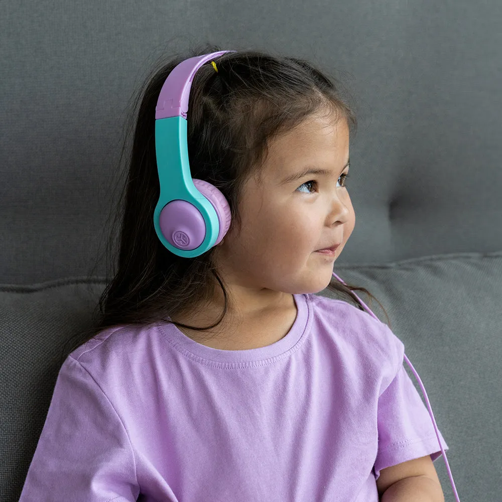 JLab JBuddies Folding casque enfant filaire rose 85 dB