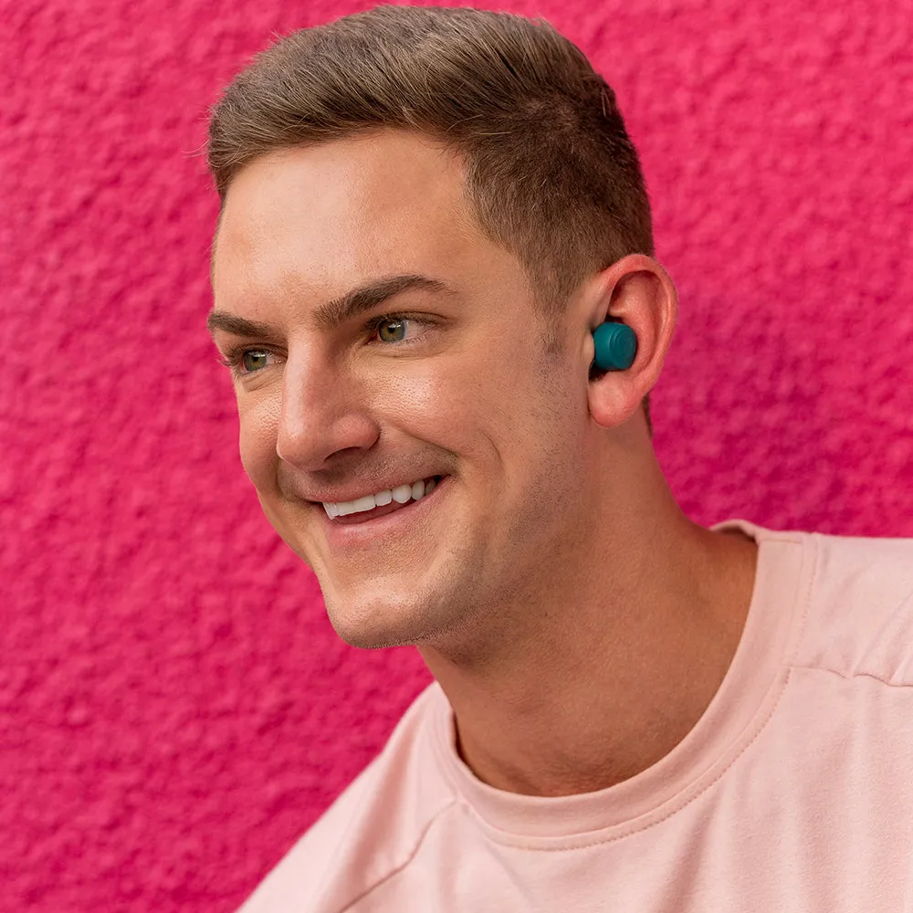 JLab GO Air POP ecouteurs bluetooth teal 32h