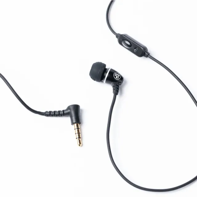 JLab JBuds J6MS oreillette filaire mono micro jack noir