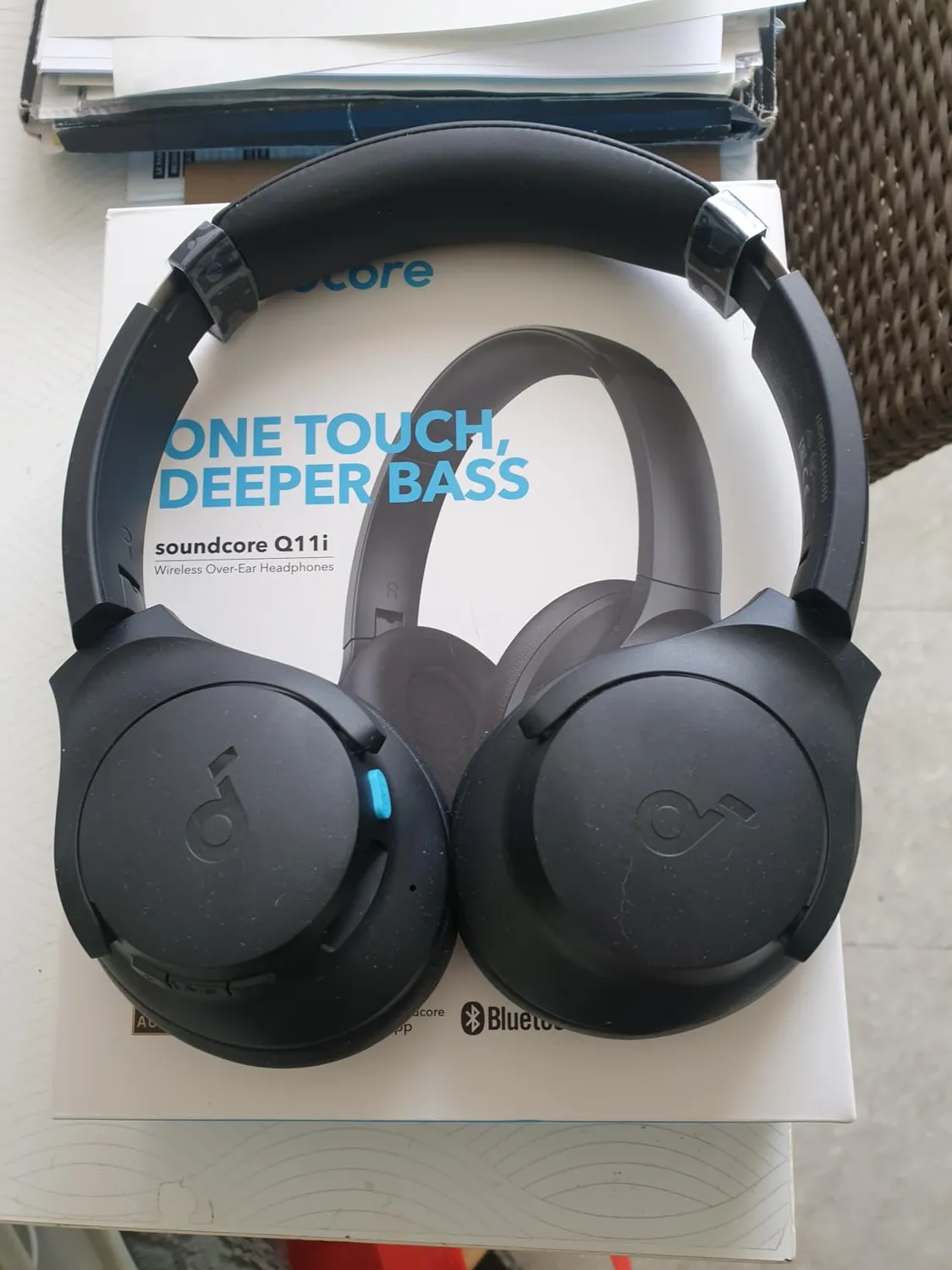 Soundcore Q11i casque bluetooth gris-noir 60h basses