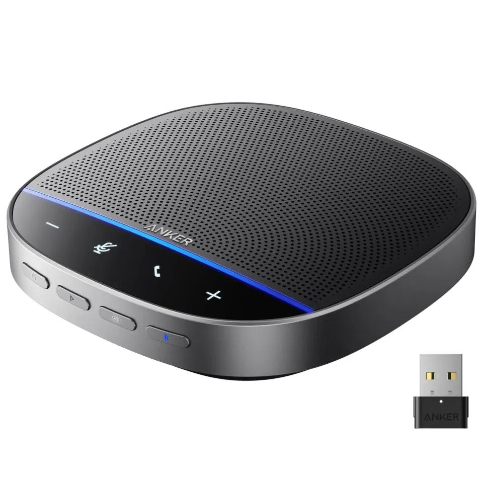 Soundcore PowerConf S500 enceinte conférence Noire Zoom 12 pers