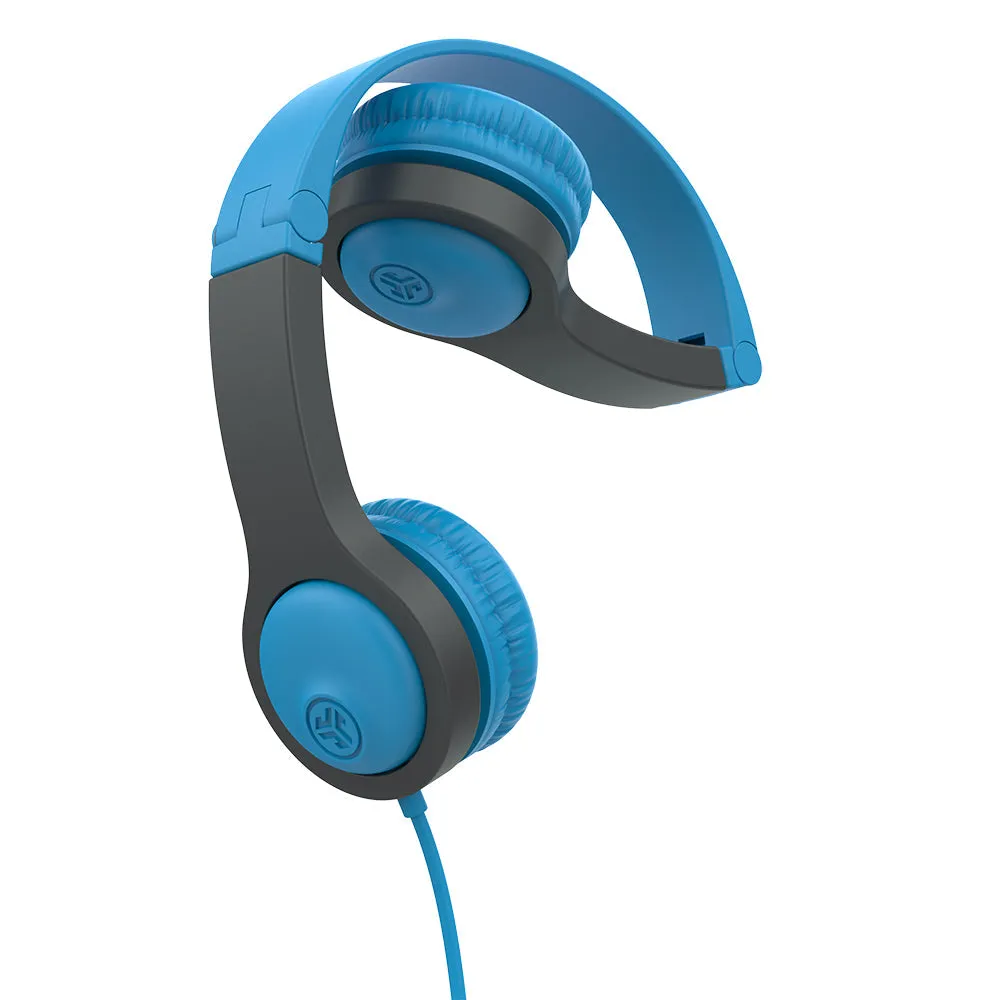 JLab JBuddies Folding casque enfant filaire bleu 85dB