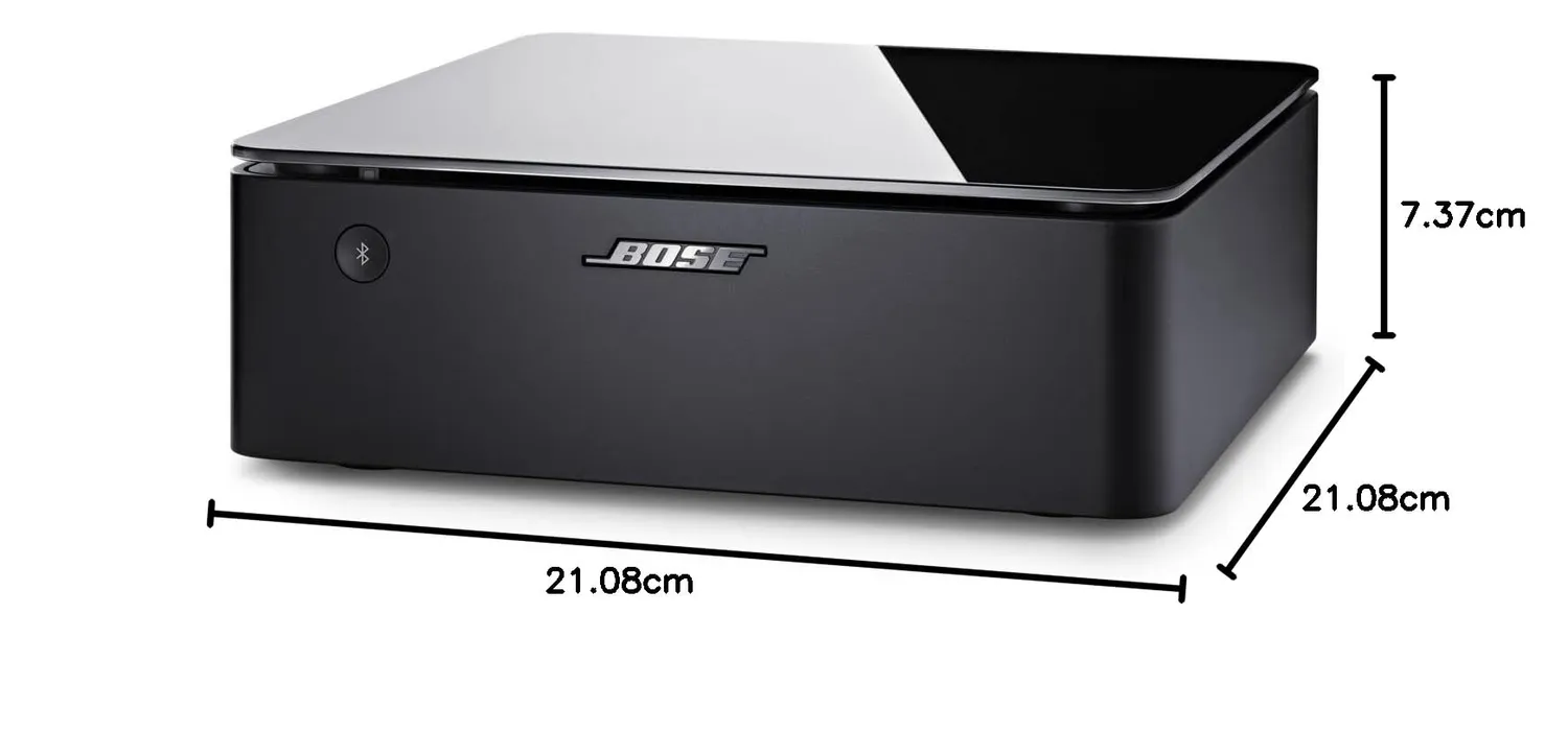 Bose Music Amplifier amplificateur audio noir Wi-Fi 125W