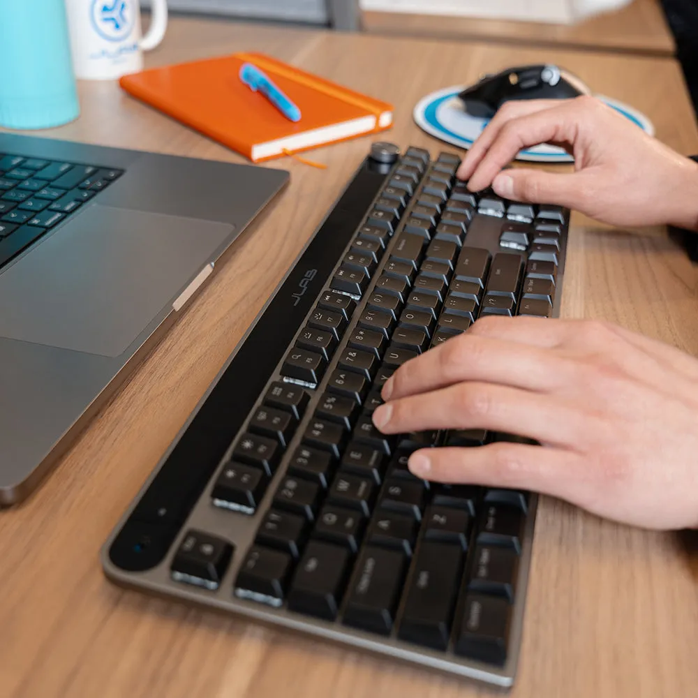 JLab Epic clavier mécanique noir sans fil 108 touches
