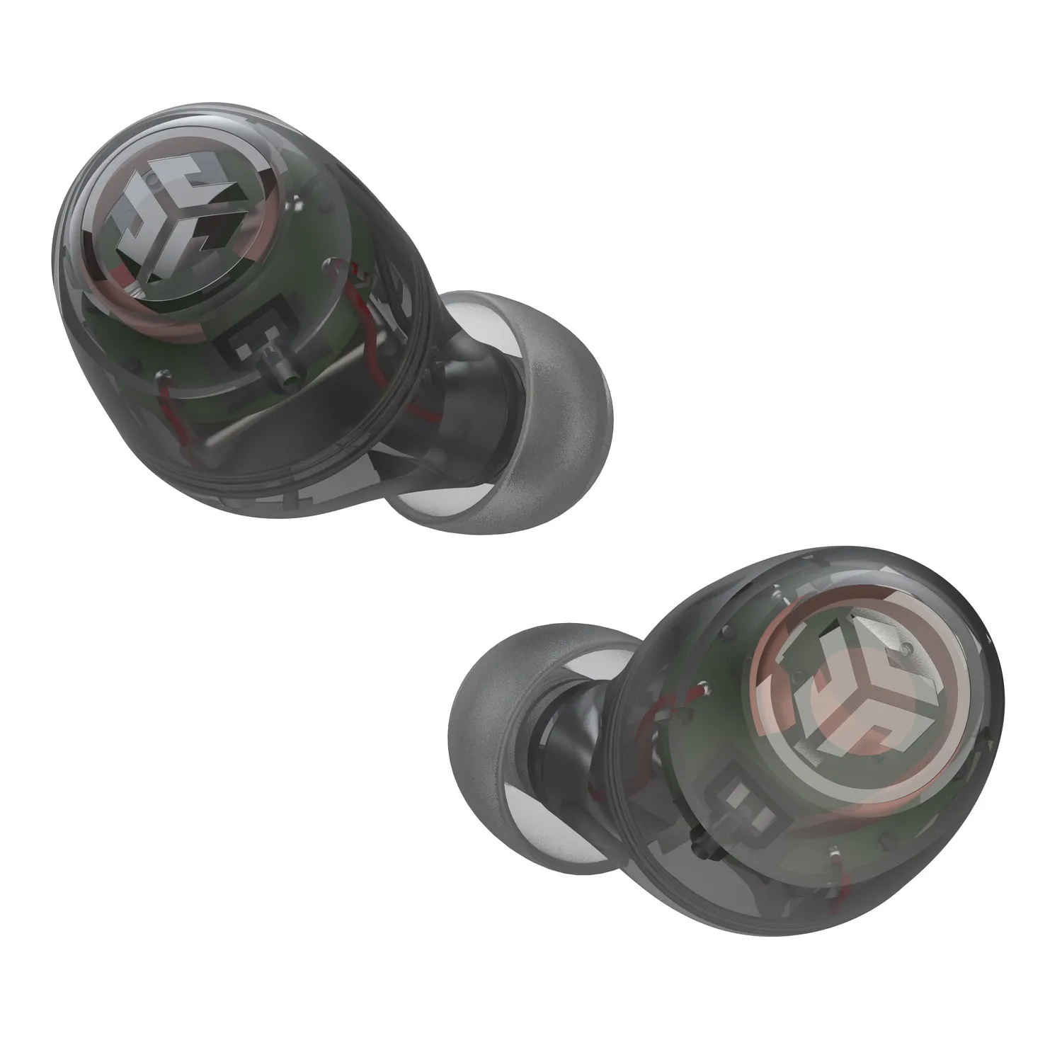 JLab GO Pop+ écouteurs bluetooth transparent 35h IPX4
