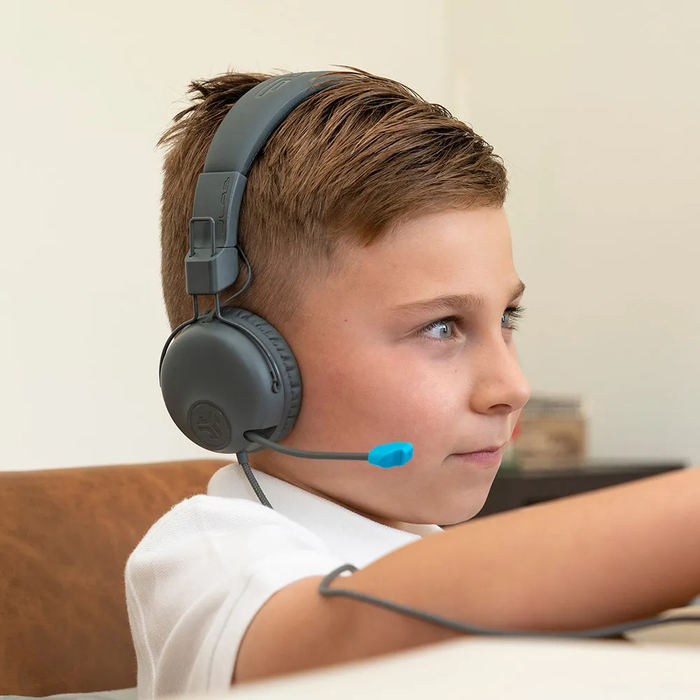 JLab JBuddies Learn casque enfant filaire gris volume limité