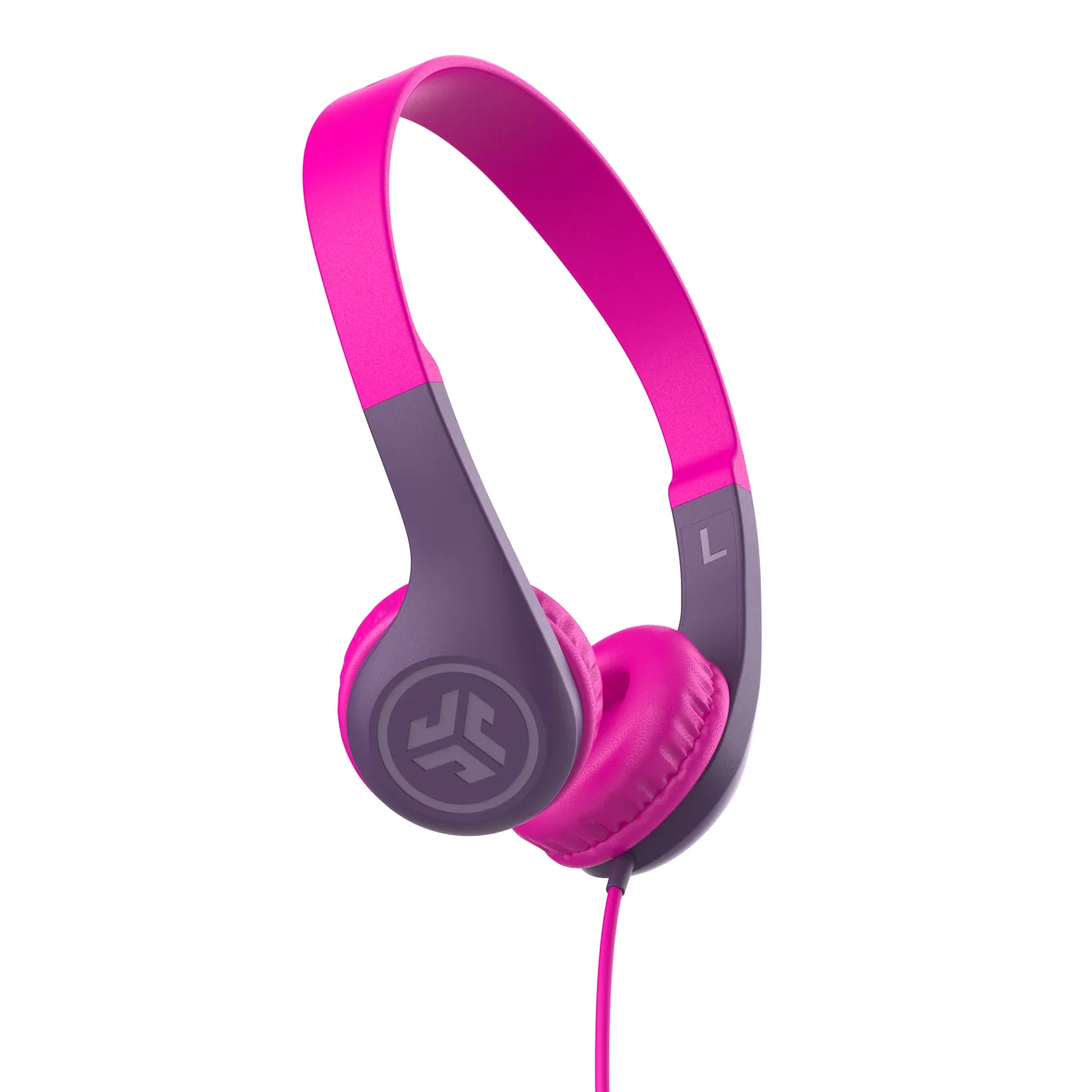 JLab JBuddies Pop casque enfant filaire rose volume limité