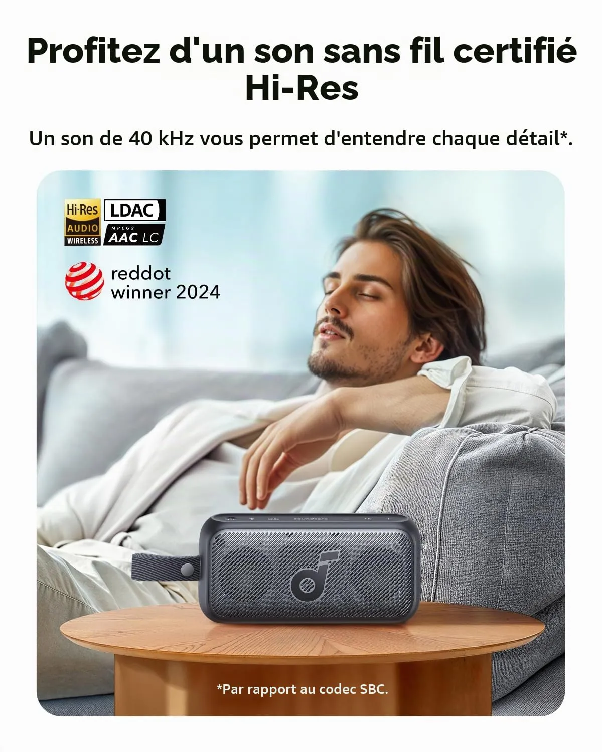 Soundcore Motion 300 enceinte bluetooth noir 30W IPX7