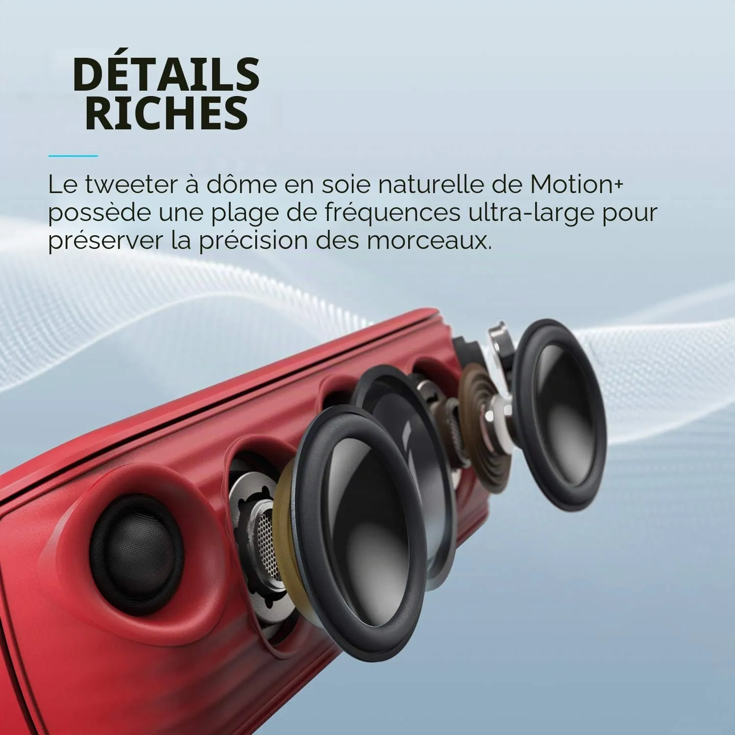 Soundcore Motion+ enceinte Bluetooth 30W IPX7 Hi-Res