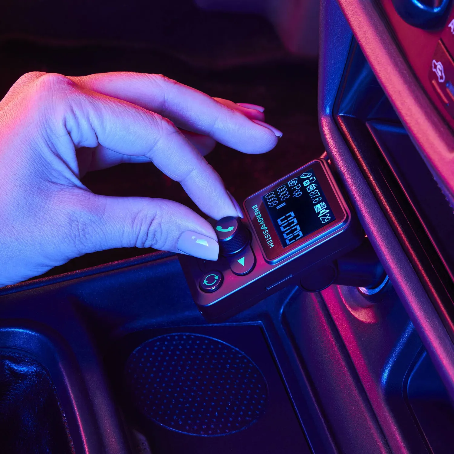 Energy Sistem Car FM Xtra transmetteur FM Space assistant vocal