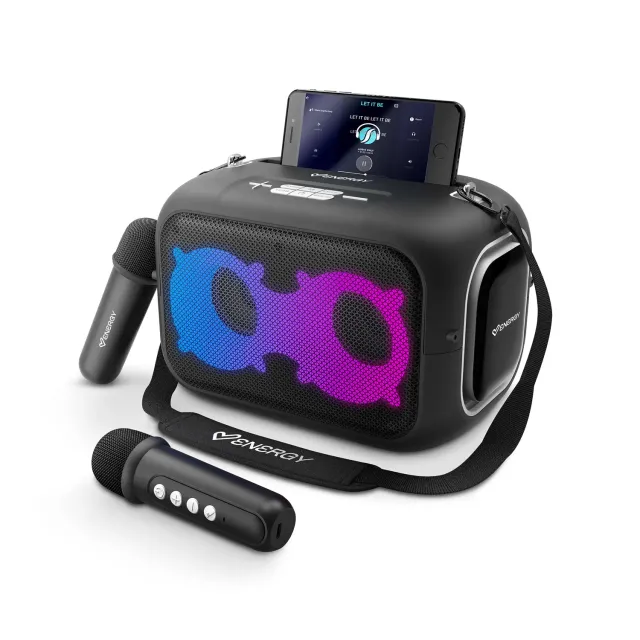 Energy Sistem KaraokeStar Party enceinte karaoké Dark 60W micros