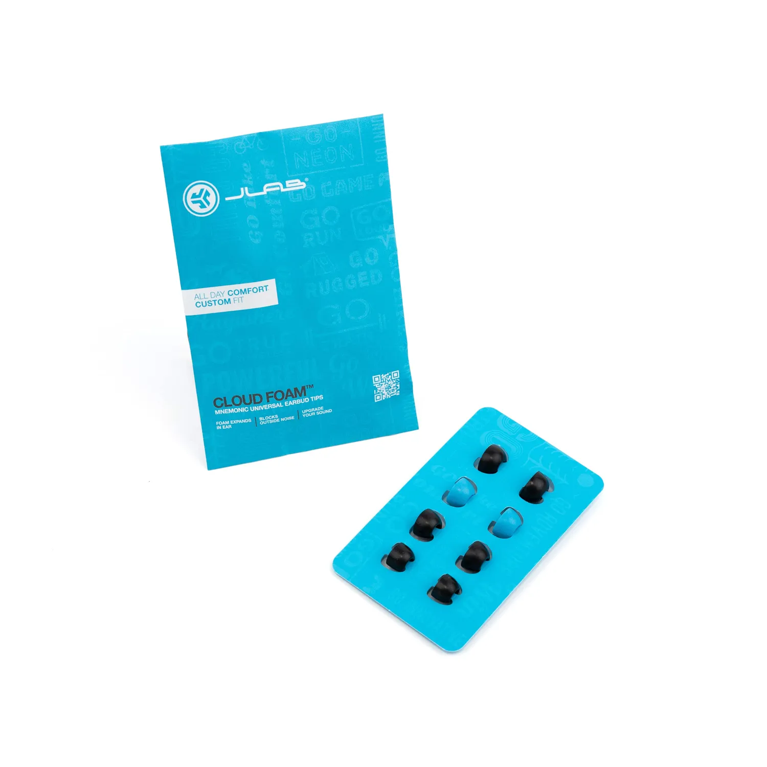 JLab Cloud Foam Mnemonic embouts mousse S M L lot 4