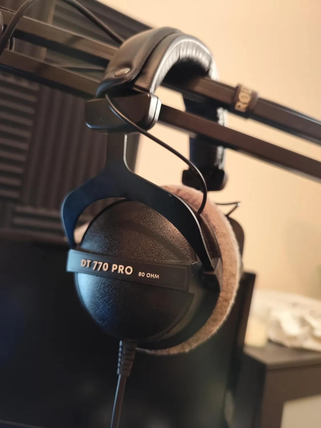 beyerdynamic DT 770 Pro 80 Ohm casque noir gris fermé
