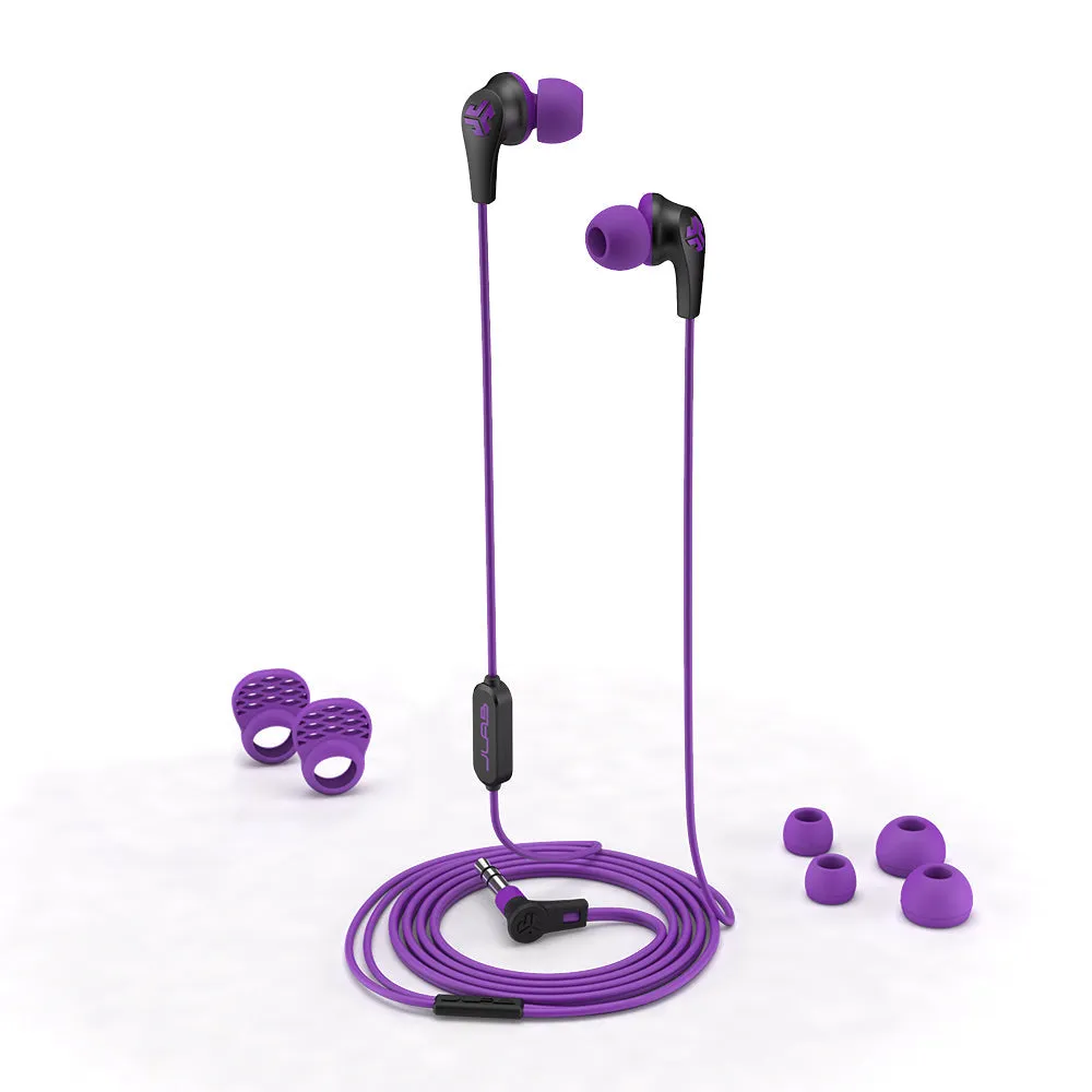 JLab JBuds Pro écouteurs filaires violet Cush