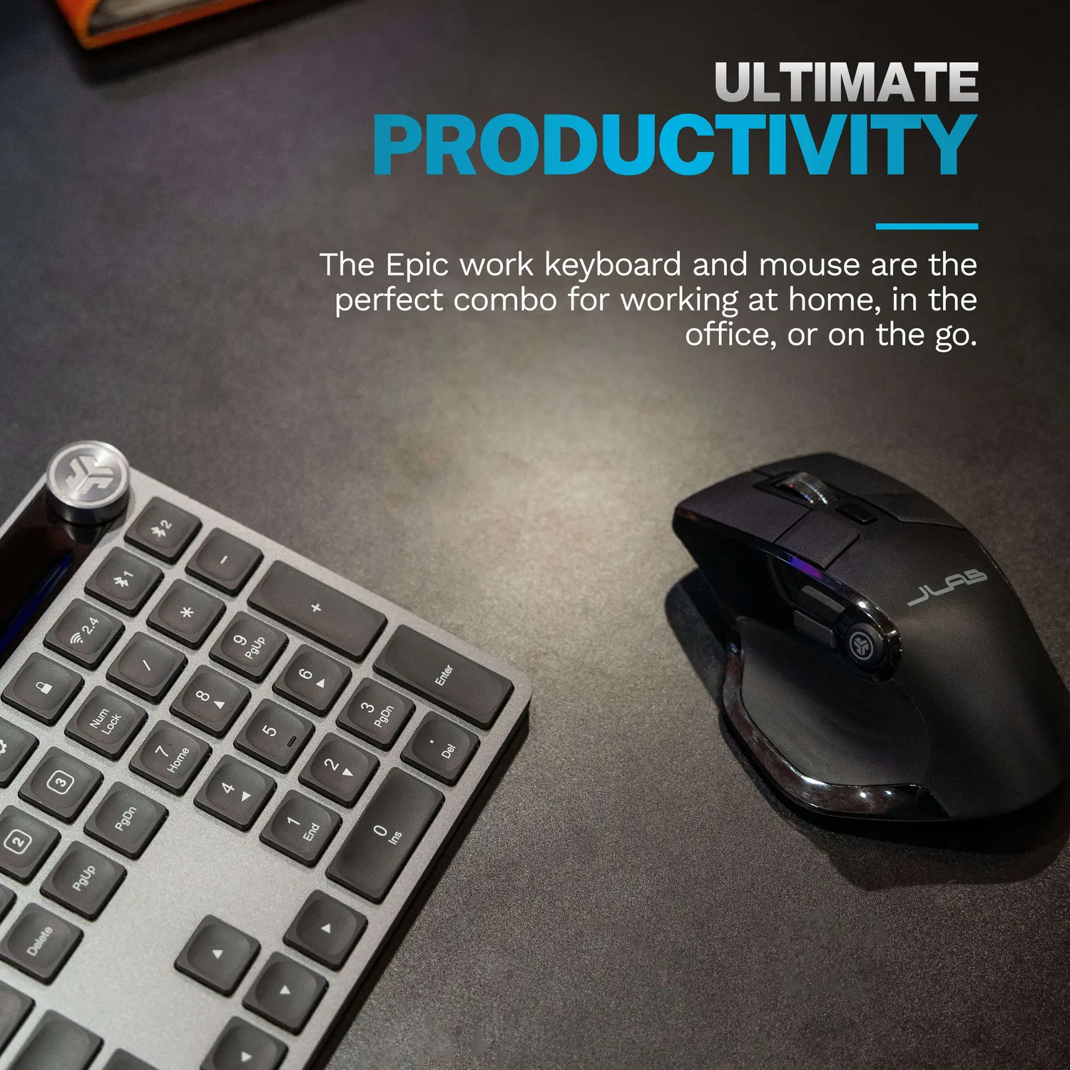 JLab Epic bundle clavier souris sans fil 3 appareils