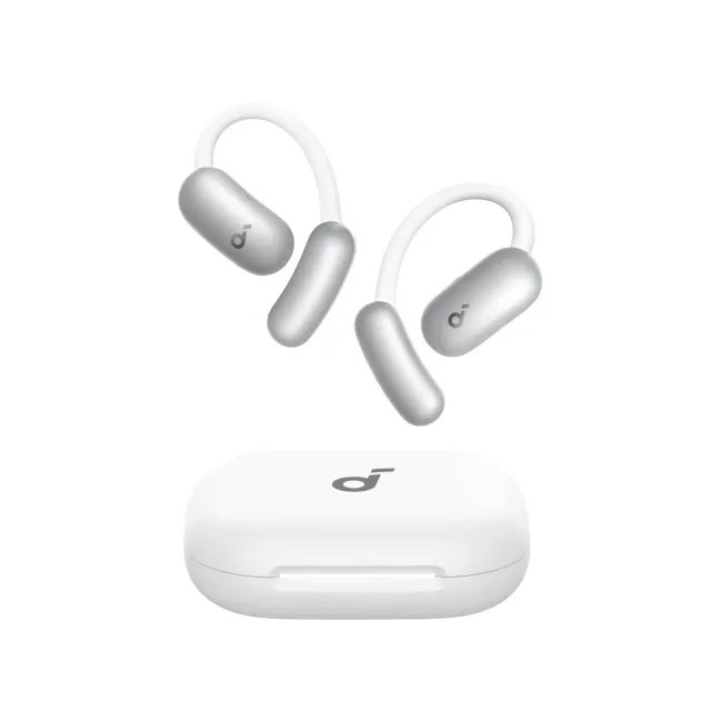 Soundcore AeroFit 2 écouteurs ouverts blanc traduction IA