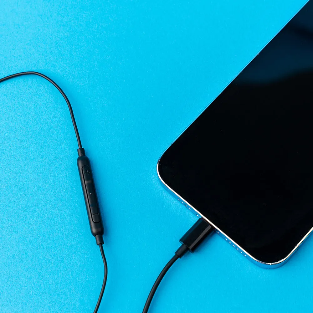 JLab JBuds Pro écouteurs filaires Lightning noir