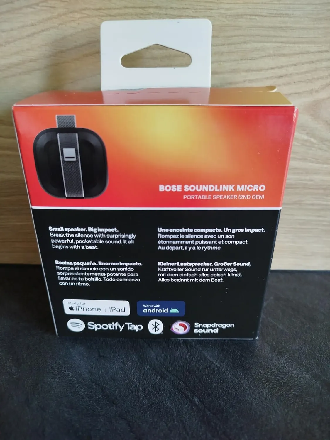 Bose SoundLink Micro 2 enceinte mini Bleu 12h