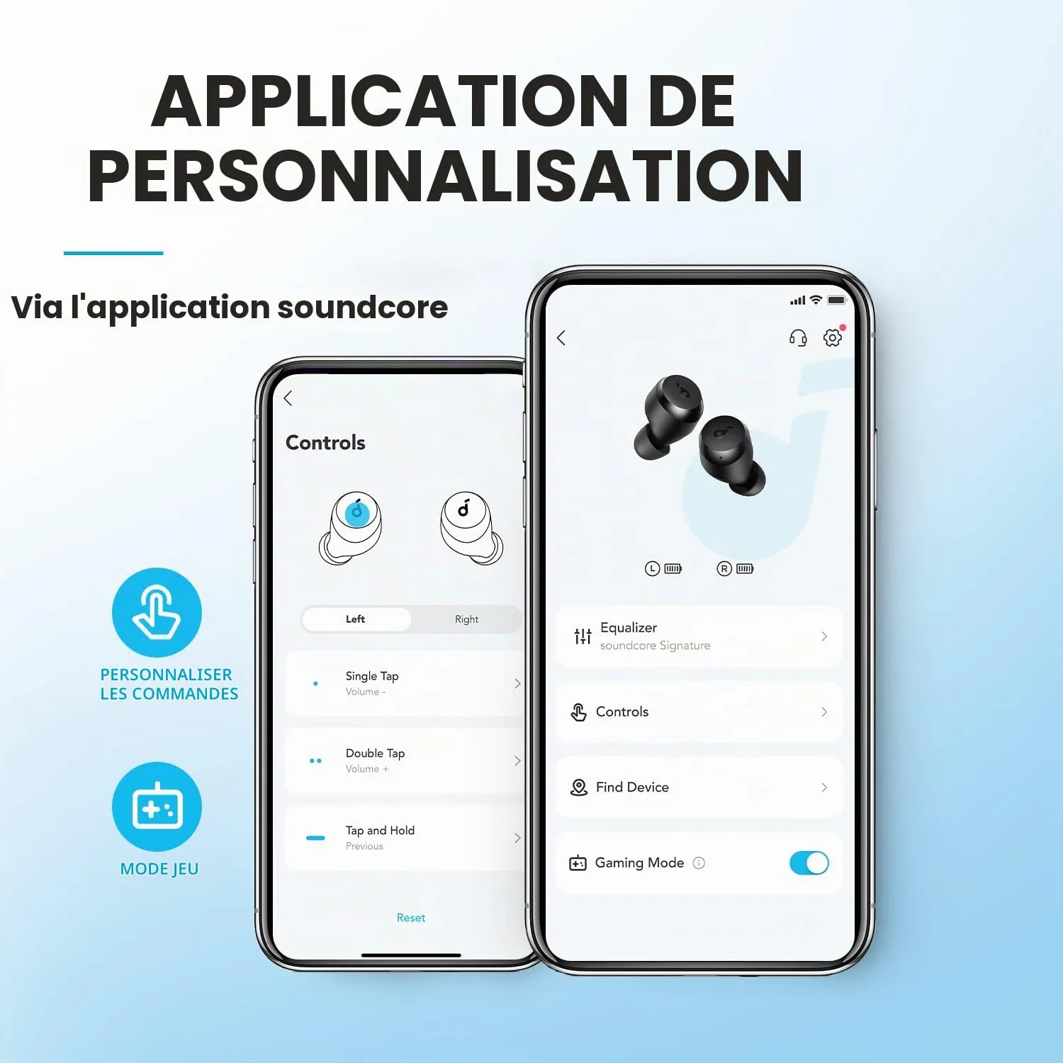 Soundcore by Anker A20i écouteurs bluetooth violet léger