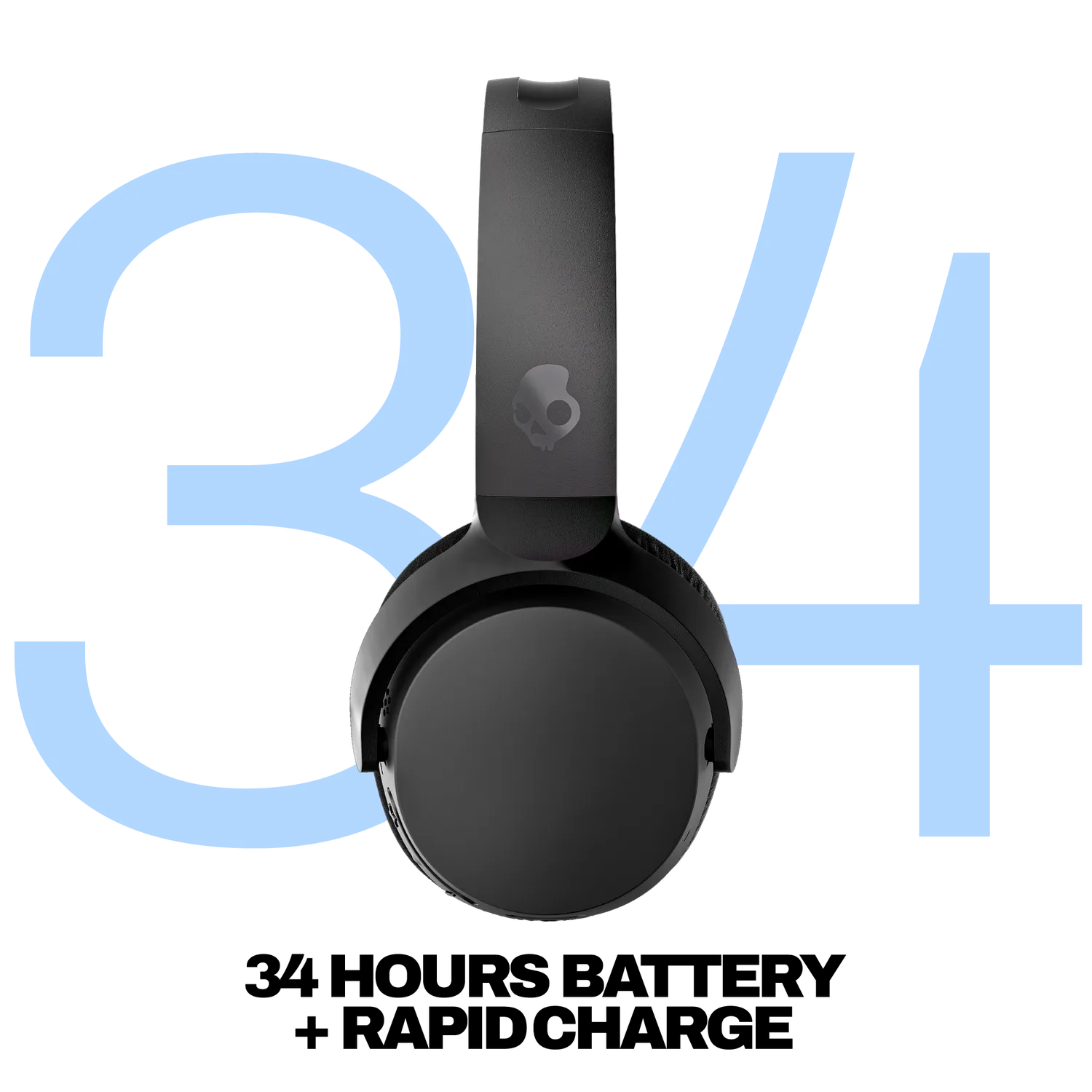 Skullcandy Riff Wireless 2 casque supra noir 34h