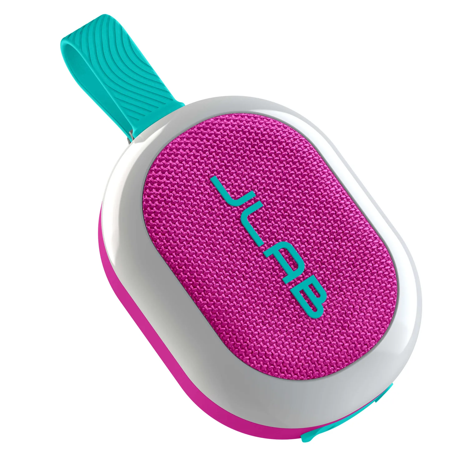 JLab Pop Party enceinte bluetooth rose lumière RGB